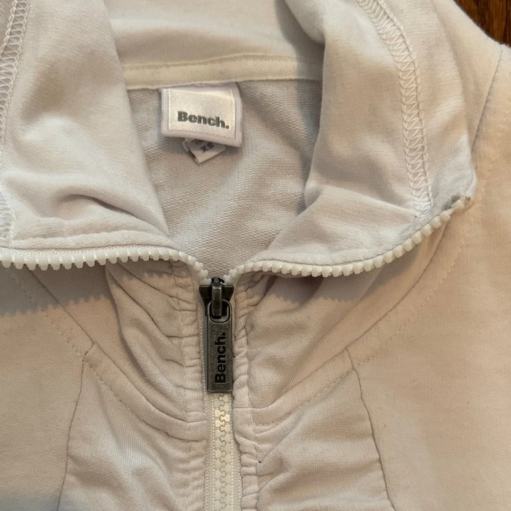 Bench Cream Ruffle Zip-Up Jacket - Picture 2 of 4